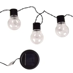 TP Led-Solar-Gluhlampenlichterkette 1,9M Warmweis Clearance