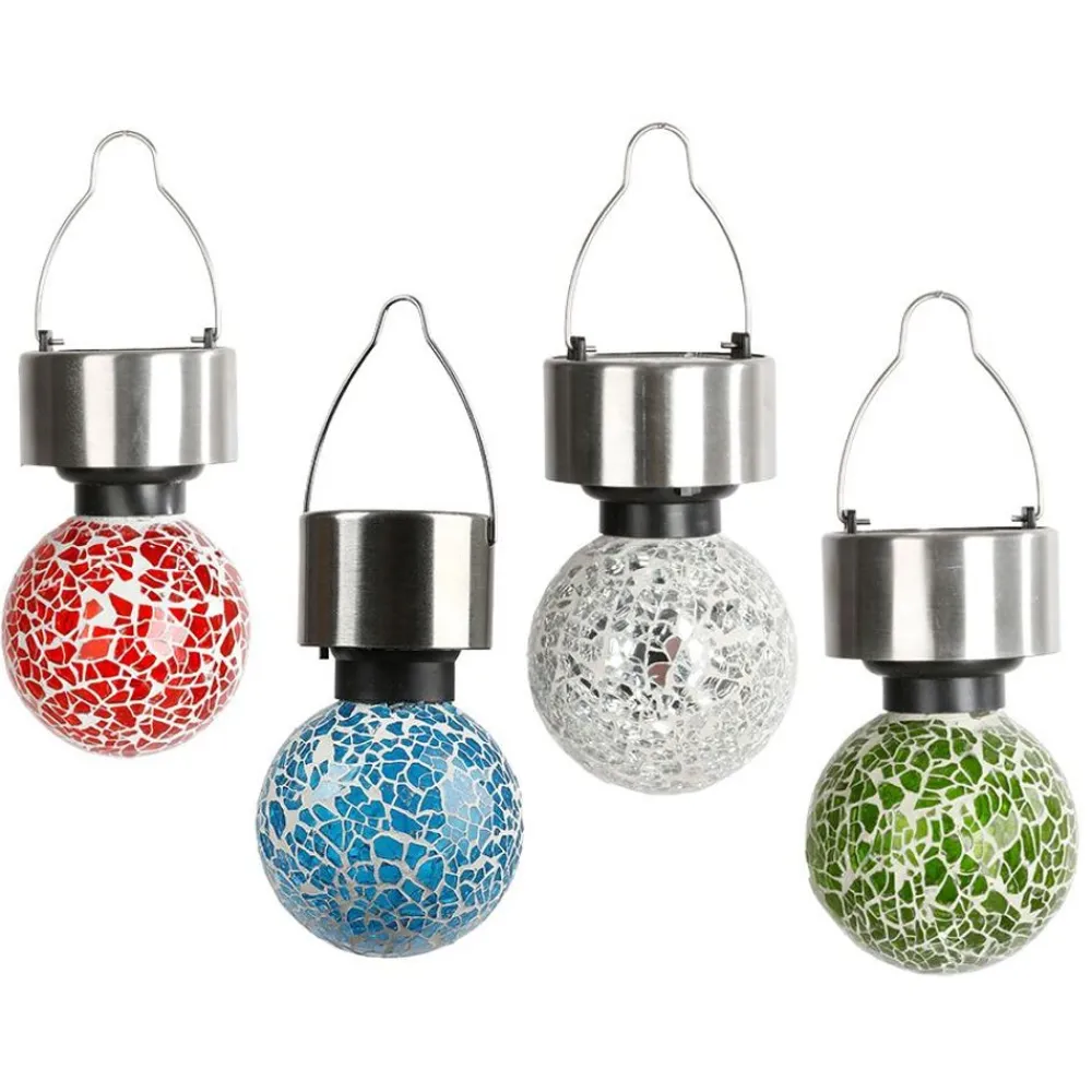 TP Led-Solar-Hangeleuchte Mosaikball 6Cm Hot