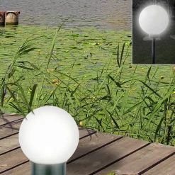 TP Led-Solar-Kugelleuchte 20Cm New