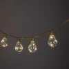 TP Led-Solar-Lichterkette Gluhbirnendesign Am Seil 4,4M Warmweis