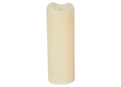 New Home Led-Wachskerze Mit Timer 7X20Cm Elfenbein Discount