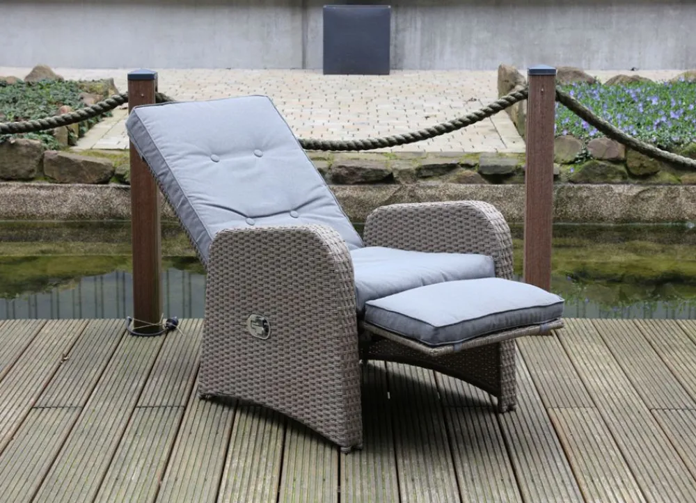 TP Loungesessel 61,5X107X70Cm 2Er-Set Anthrazit Hot