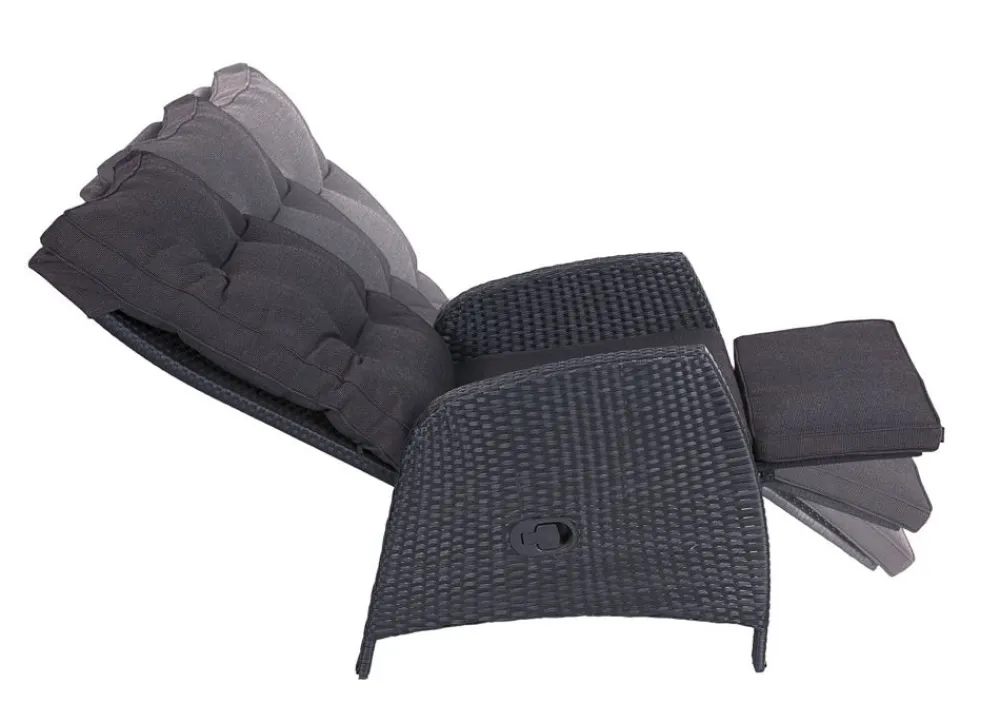 TP Loungesessel 61,5X107X70Cm 2Er-Set Anthrazit Hot