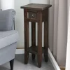 TP Mahagoni-Beistelltisch Antik-Braun Outlet