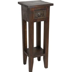 TP Mahagoni-Beistelltisch Antik-Braun Outlet
