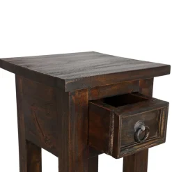 TP Mahagoni-Beistelltisch Antik-Braun Outlet