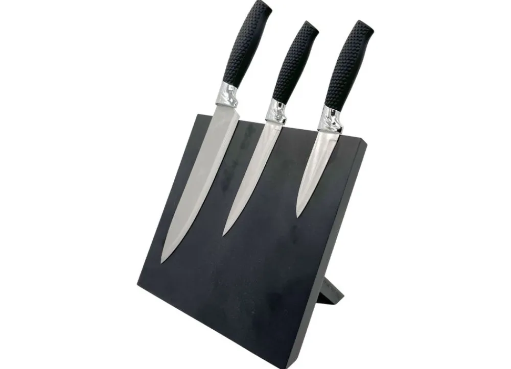 TP Messerblock Mit Magnetfront 21,5X14X21,5Cm Schwarz Online