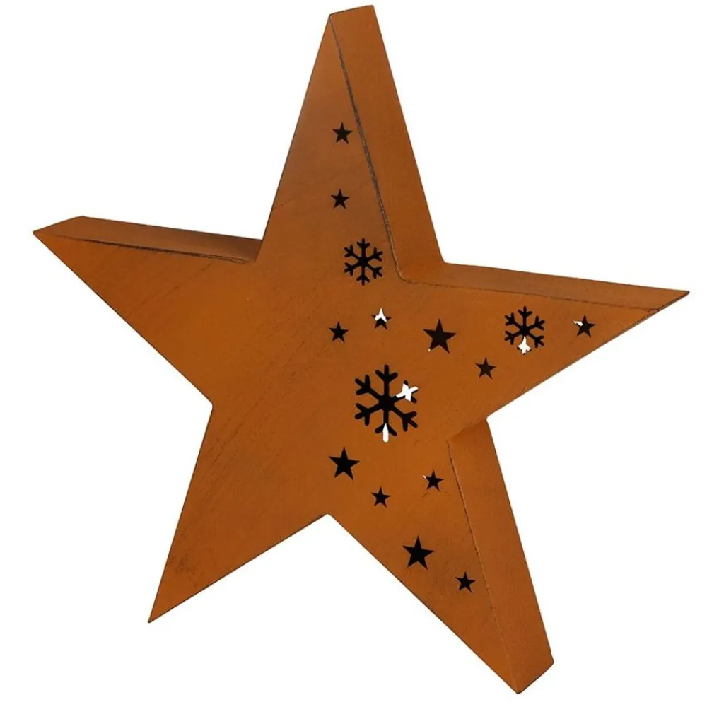TP Metall-Deko Stern Im Cut-Out Design Best