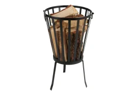 TP Metall-Feuerkorb 34X35Cm Schwarz Hot