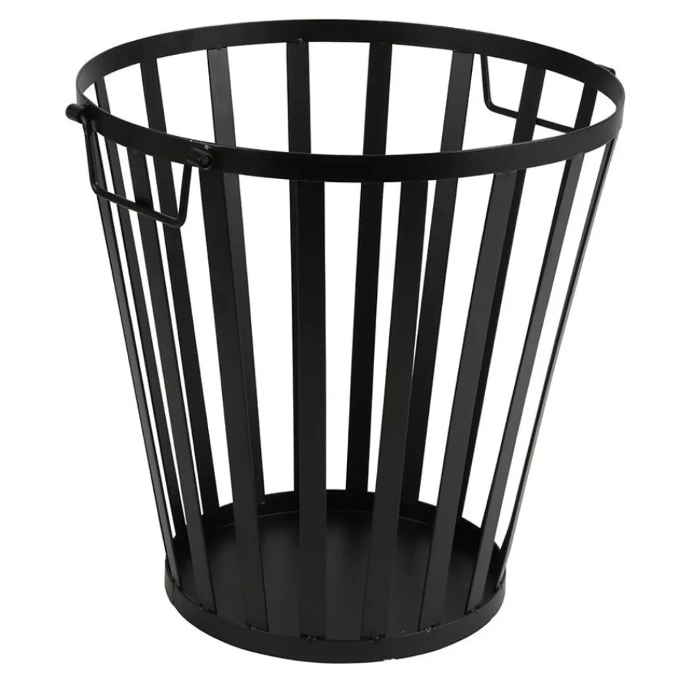 TP Metall-Feuerkorb 34X35Cm Schwarz Hot