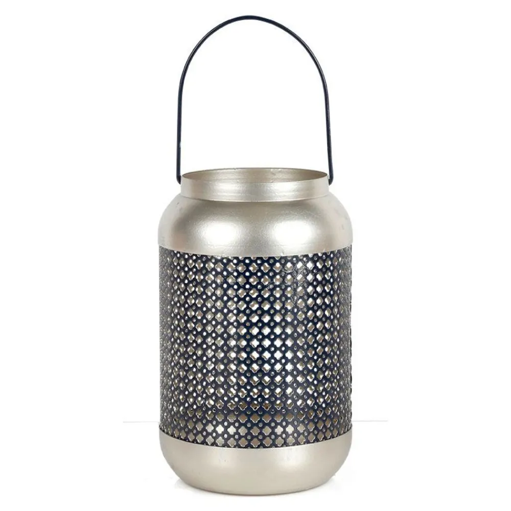 New Home Metall-Laterne Oriental 14X22Cm Dunkelblau Outlet