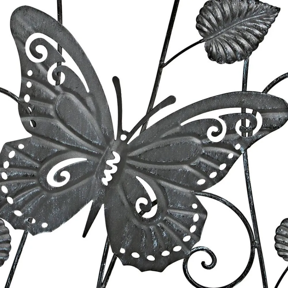 TP Metall-Rankhilfe Schmetterling 36X118Cm Vintage-Grey Discount