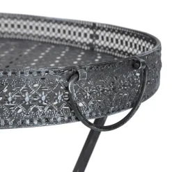 TP Metall-Tablett-Klapptisch Vintage-Grey