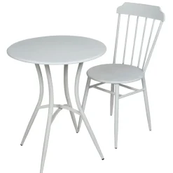 TP Metalltisch Scandi 59X72Cm Antik-Weis New