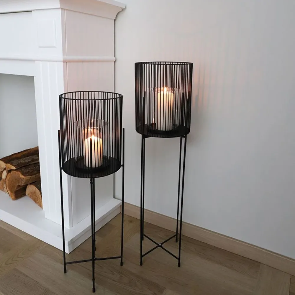 TP Metall-Windlicht Mit Glaseinsatz 73Cm Best