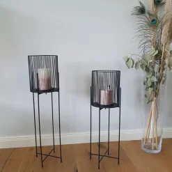 TP Metall-Windlicht Mit Glaseinsatz 73Cm Best