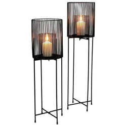 TP Metall-Windlicht Mit Glaseinsatz 73Cm Best