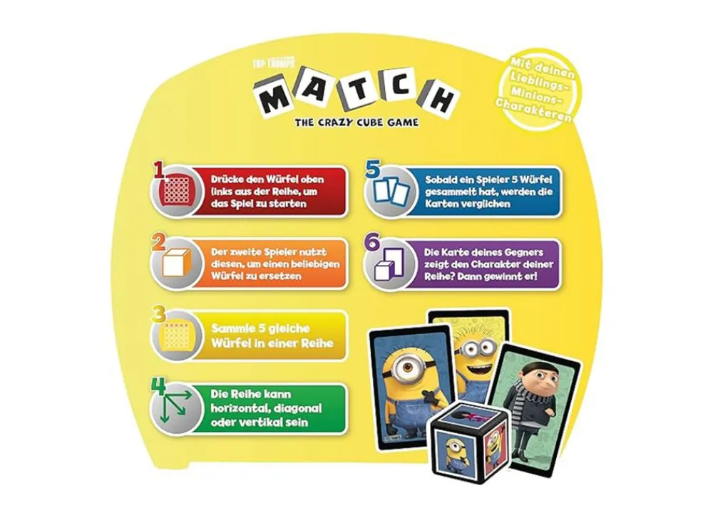 Winning Moves GmbH Minions Wurfelspiel Fur 2 Spieler