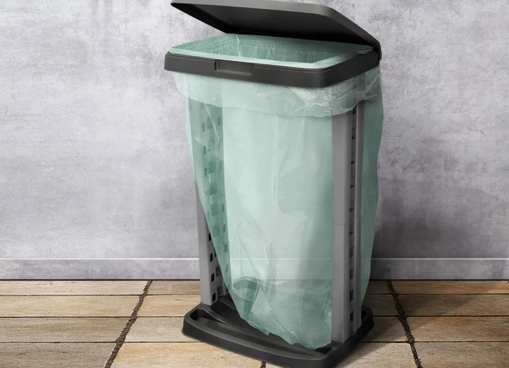 Jelenia Plast Mullsackstander Rechteckig 43X31X73Cm Schwarz Best