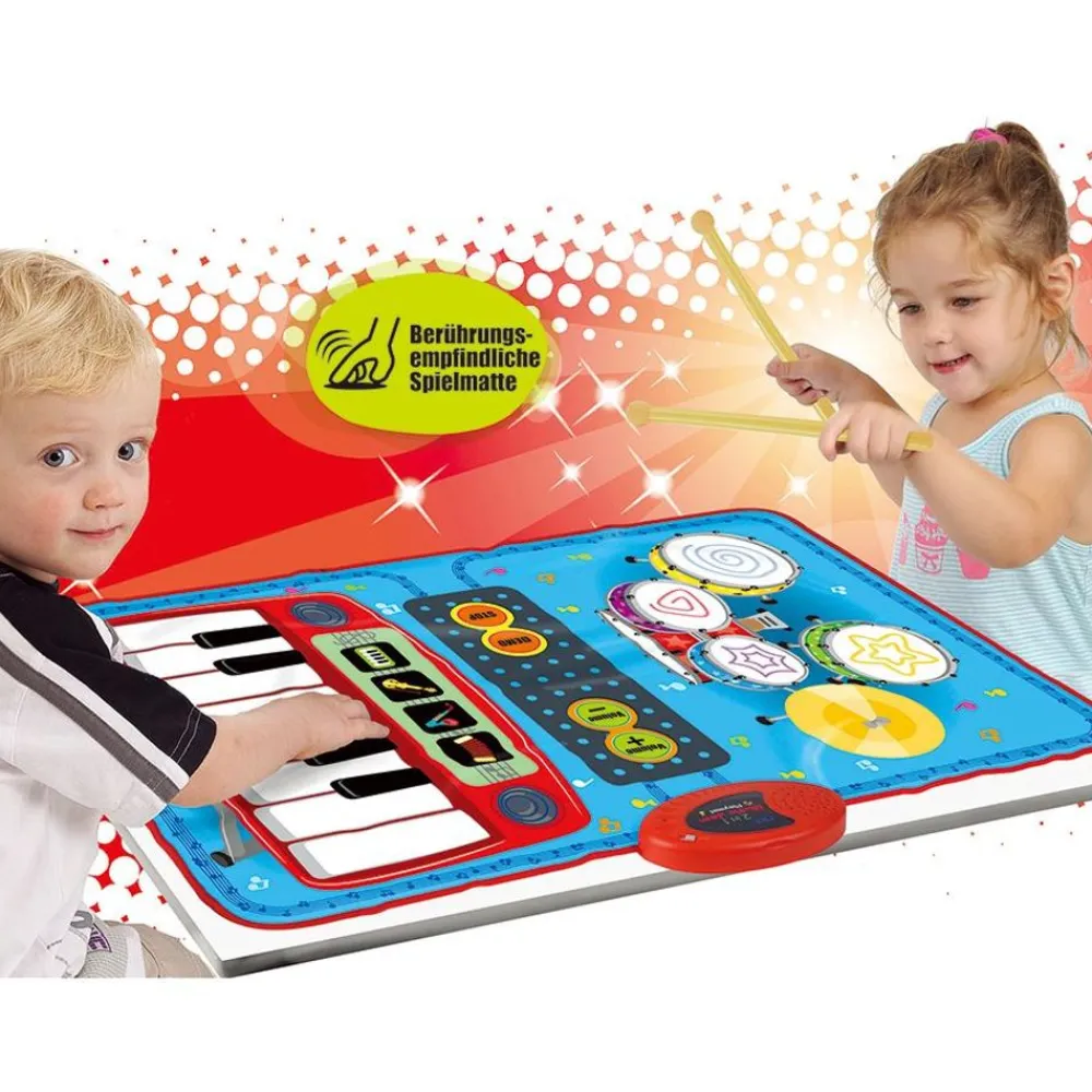 TP Musikmatte 2In1 Schlagzeug & Klavier Online