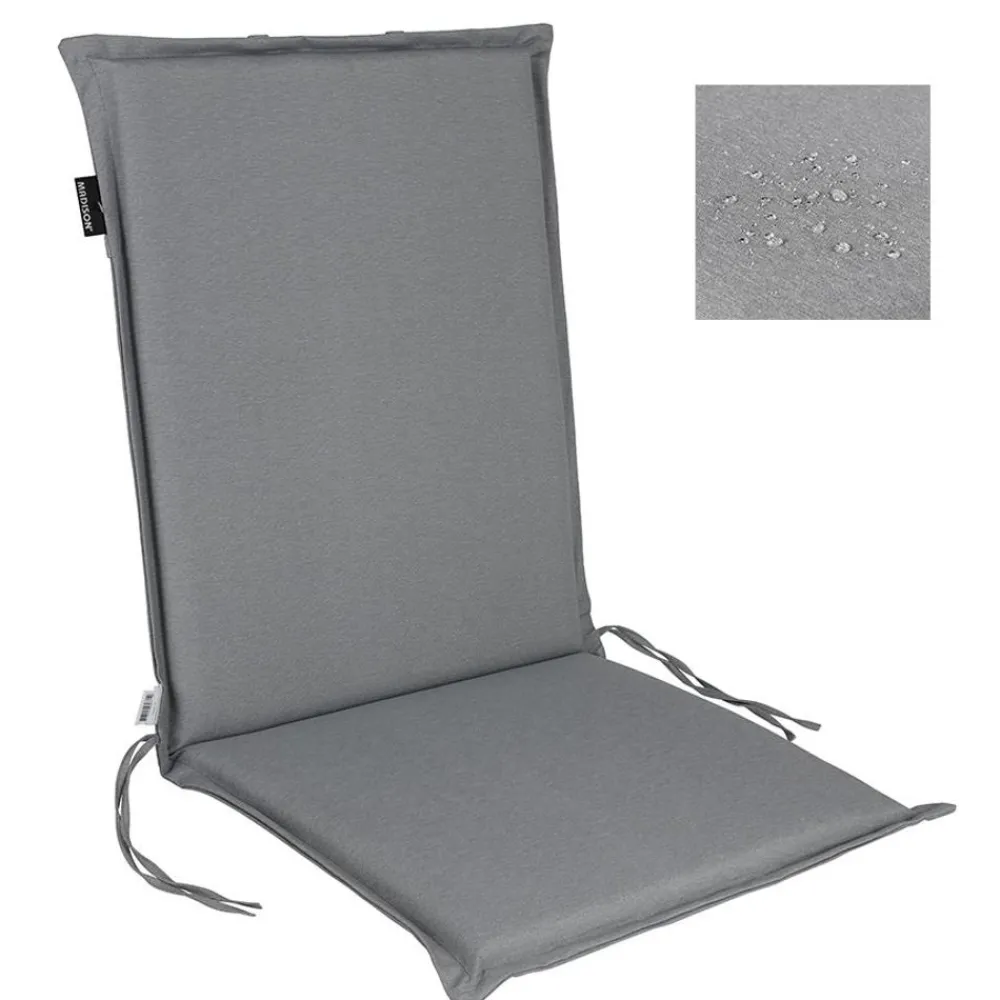 Madison Outdoor-Hochlehner-Stuhlauflage Hellgrau Clearance