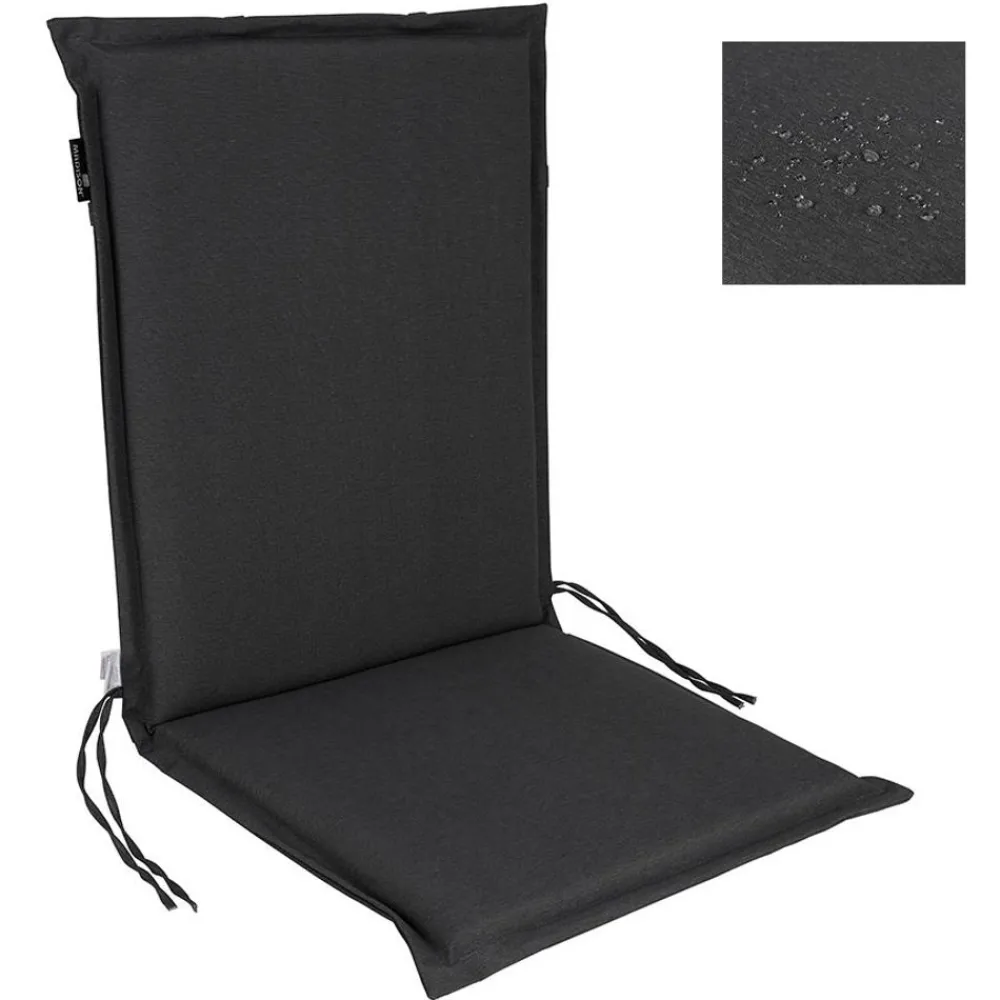 Madison Outdoor-Hochlehner-Stuhlauflage Anthrazit Clearance