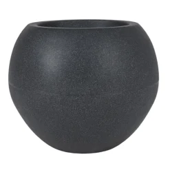Pseudohersteller Pflanztopf Kugel 34Cm Anthrazit New