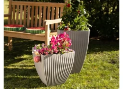 Jelenia Plast Pflanztopf Lotus 39X42X39Cm Sand