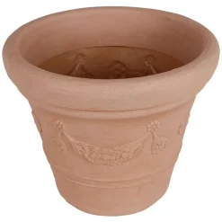 Pseudohersteller Pflanztopf Siena Traube 42X36Cm Terrakotta Outlet