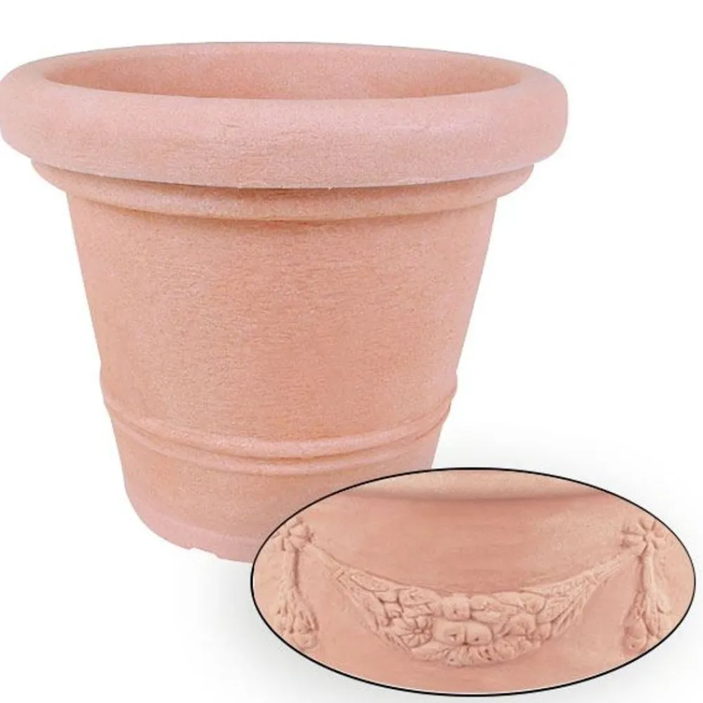 Jelenia Plast Pflanztopf Siena 34X28Cm Terrakotta Outlet