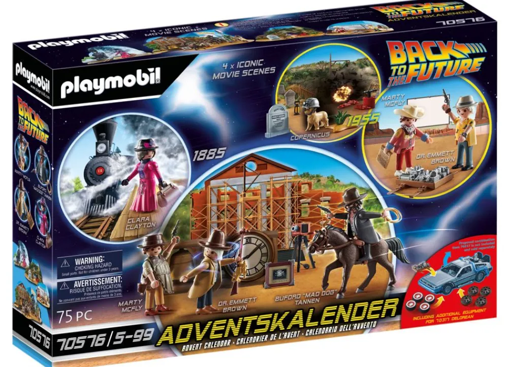 Playmobil 70576 Adventskalender Back To The Future Part 3 Sale