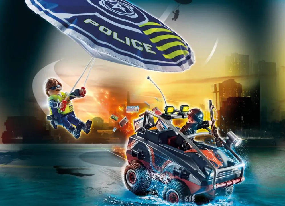 Playmobil 70781 City Action Polizei-Fallschirm Best