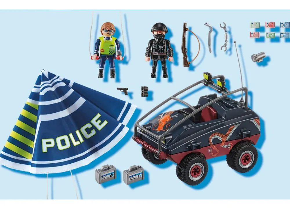 Playmobil 70781 City Action Polizei-Fallschirm Best