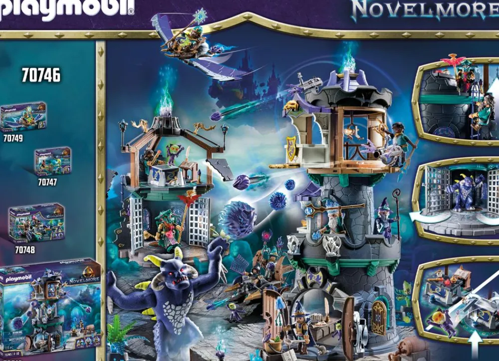 Playmobil 70746 Novelmore Violet Vale - Damonenportal Outlet