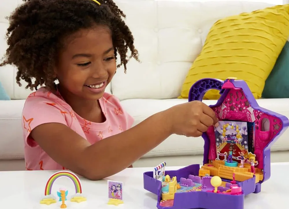 Mattel Polly Pocket Hgt17 Talentshow-Schatulle Best