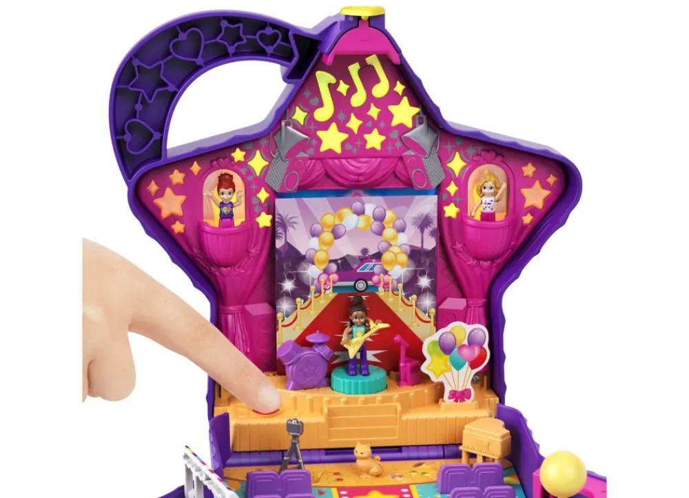 Mattel Polly Pocket Hgt17 Talentshow-Schatulle Best