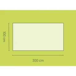 Sunny Moments Pvc-Sichtschutzmatte 100X300Cm Grau New