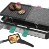 Skive Raclette-Grill Mit Granitsteinplatte Fur 8 Personen Hot