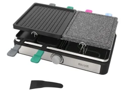 Skive Raclette-Grill Mit Granitsteinplatte Fur 8 Personen Hot