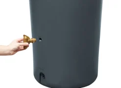 4rain Azura 2In1 Regenspeicher 230L Mit Pflanzschale Graphitgrau Outlet