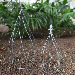 TP Rankhilfen In Zwiebelform Vintage-Grey 2Er-Set Hot