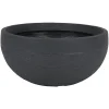Jelenia Plast Rillentopf Halbkugel 60Cm Anthrazit Sale
