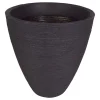 Pseudohersteller Rillentopf Rund 42Cm Anthrazit Outlet