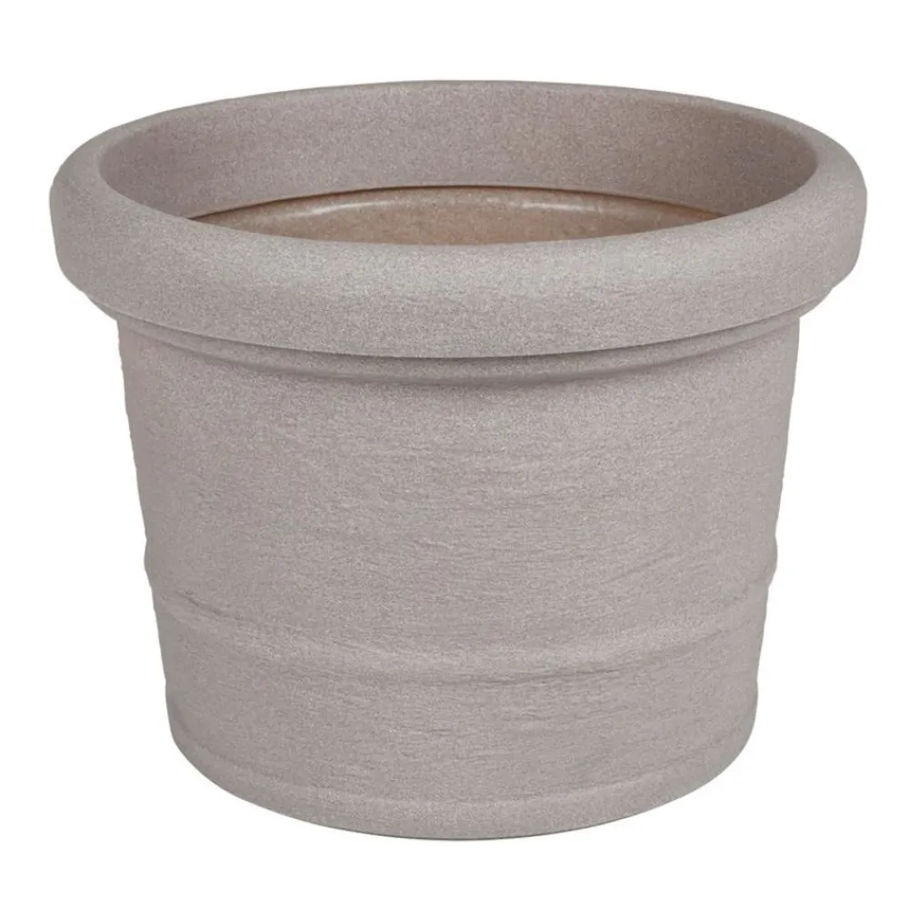 Pseudohersteller Runder Pflanztopf Pistoia 40X30Cm Sand Online