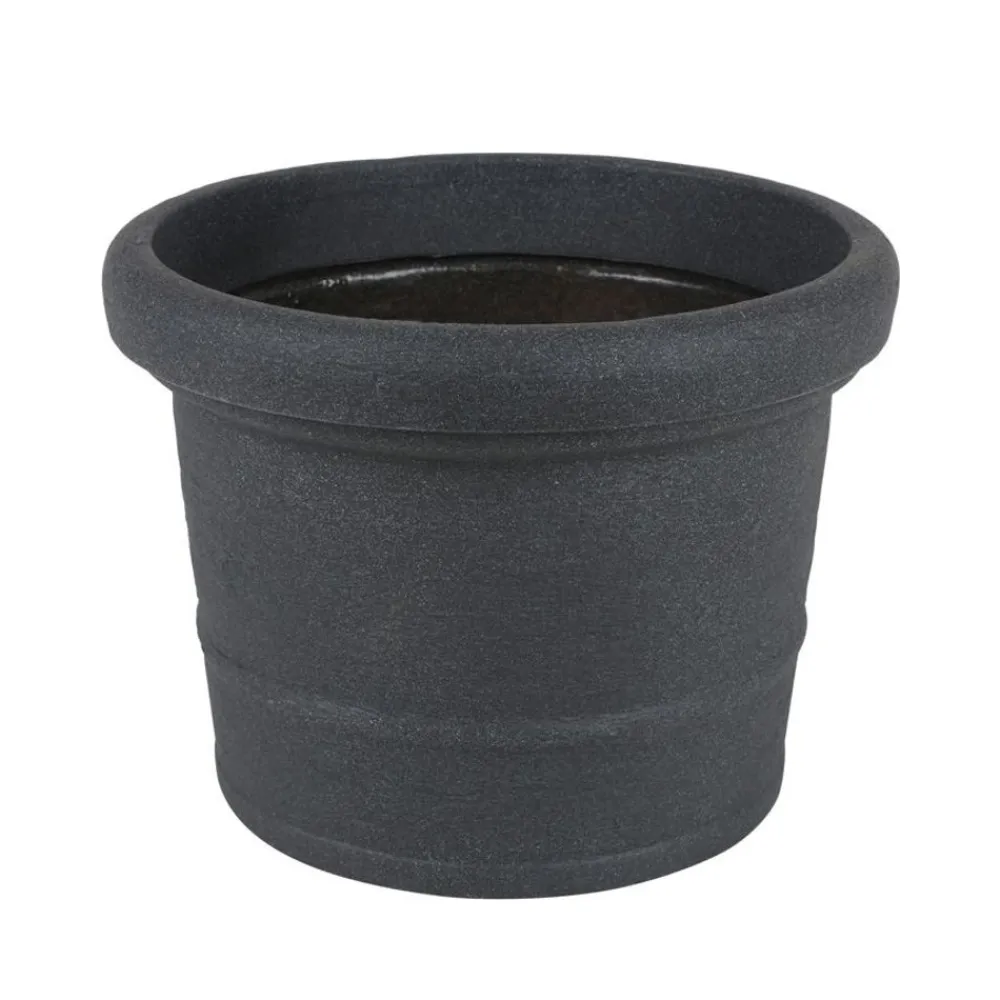 Pseudohersteller Runder Pflanztopf Pistoia 40X30Cm Anthrazit Best