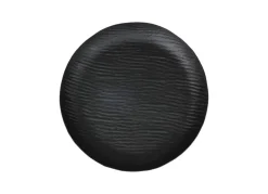 TP Rundes Metall-Dekotablett 37Cm Schwarz Clearance