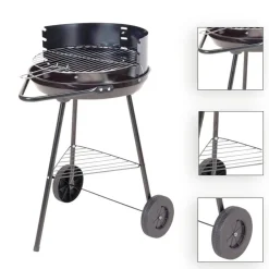 TP Rundgrill Mit Radern 40Cm