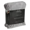 Home Collection Samtweiche Kuscheldecke 150X200Cm Silbergrau Best