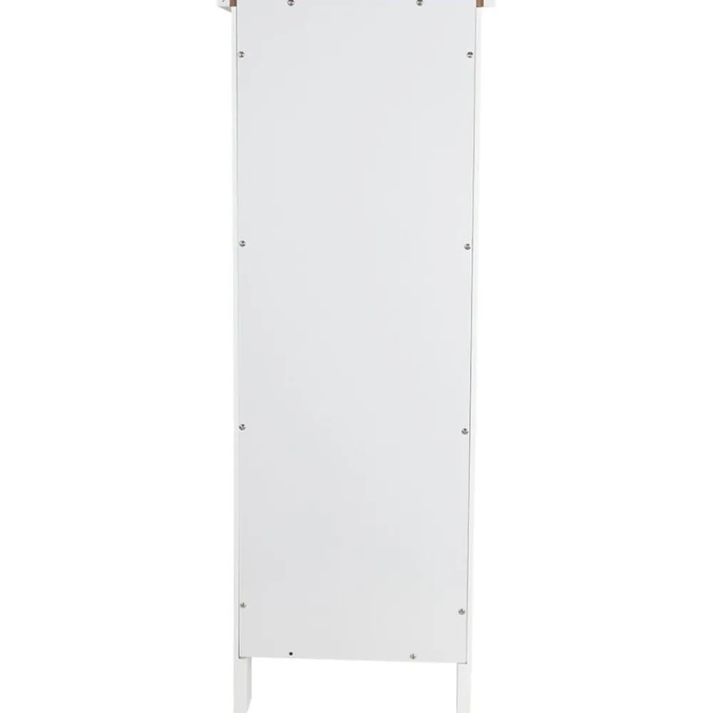 TP Schrank Maine Mit 4 Schubladen 30X81,5X30Cm Weis Clearance