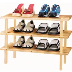 TP Schuhregal Mit 3 Ablageboden Unbehandelt Hot